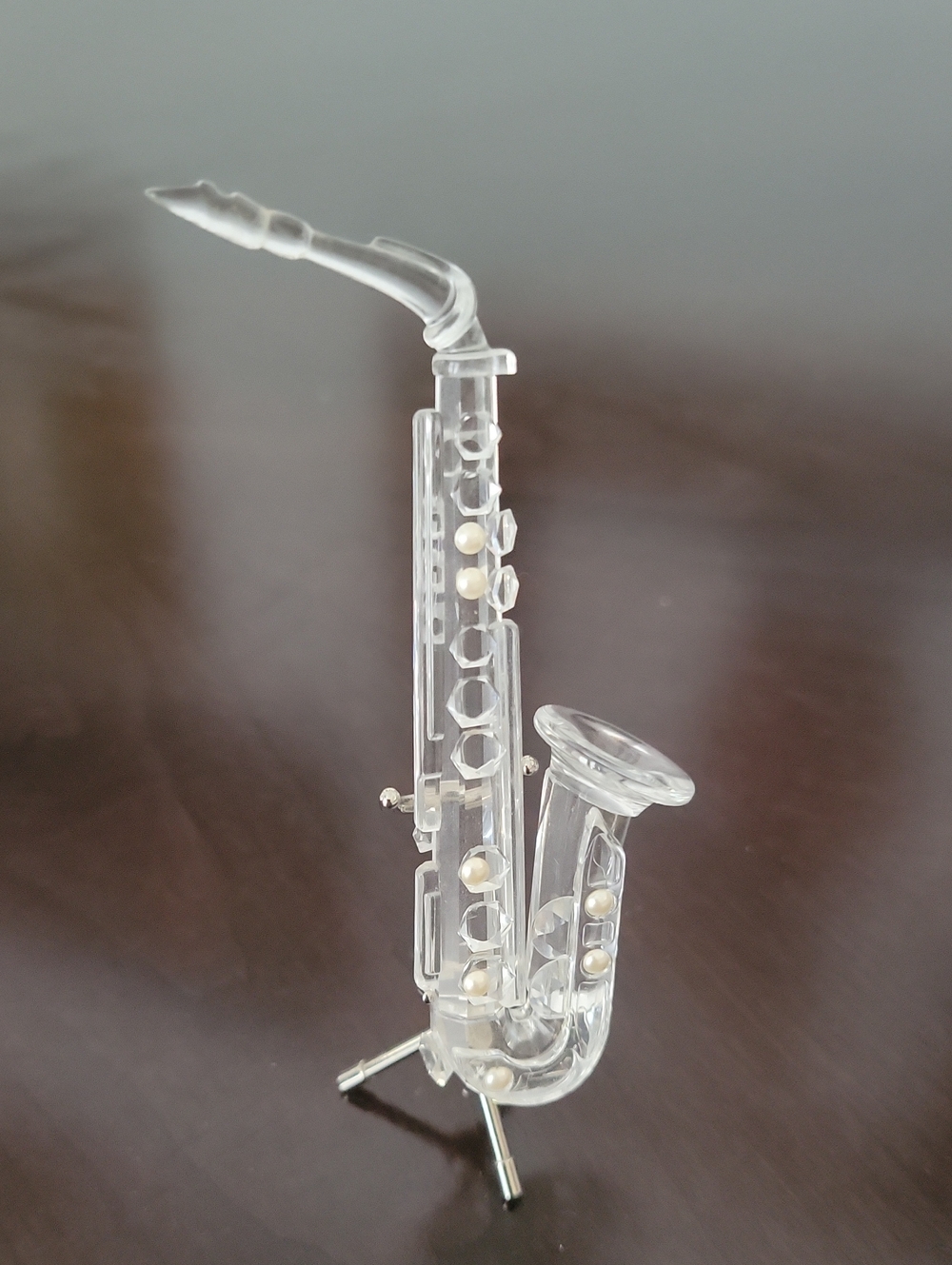 Swarovski Collectable Crystal Saxophone Figurine
